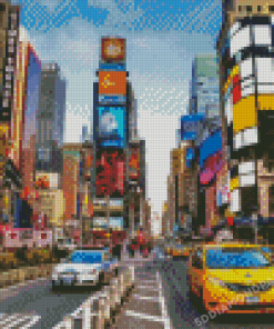 Times Square Diamond Painting