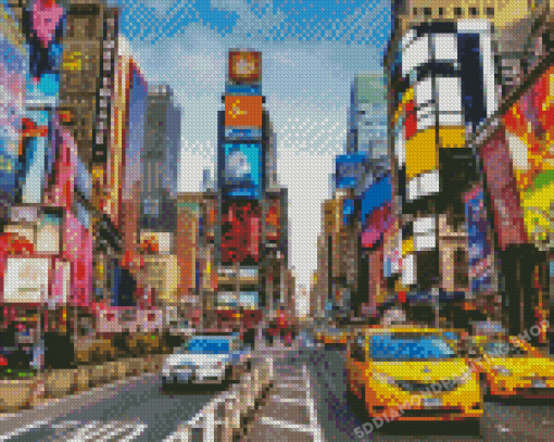 Times Square Diamond Painting