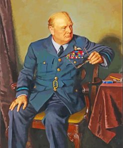 Winston Churchill Diamond Painting