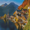 Hallstatt Lake Austria Diamond Painting