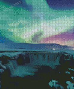 Land Of Northern Light Diamond Painting