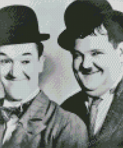 Laurel And Hardy Diamond Painting