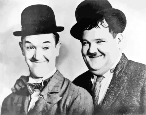 Laurel And Hardy Diamond Painting