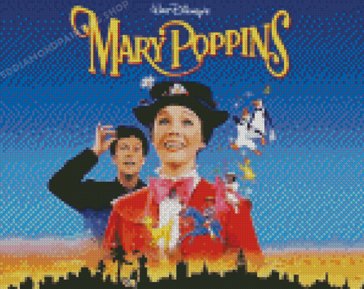 Mary Poppins Movie Diamond Painting