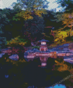 Rikugien Garden In Japan Diamond Painting