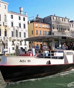 Vaporetto Water Borne Venice Diamond Painting