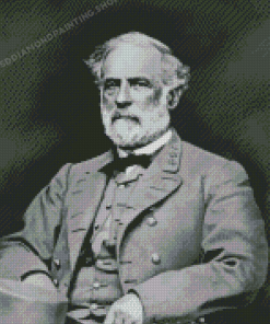 Monochrome Robert Edward Lee Diamond Painting