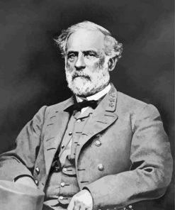 Monochrome Robert Edward Lee Diamond Painting