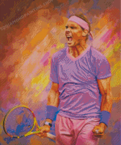 Rafael Nadal Diamond Painting