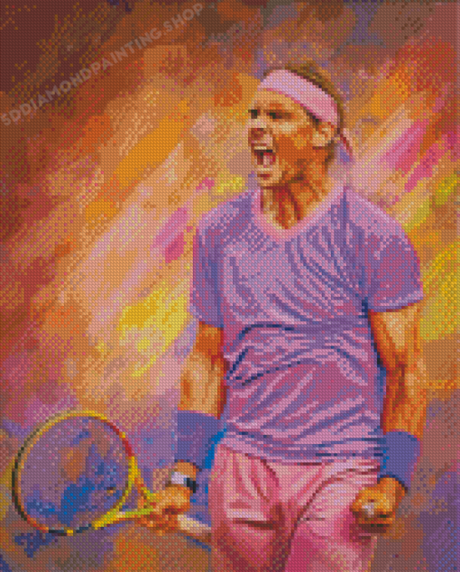 Rafael Nadal Diamond Painting