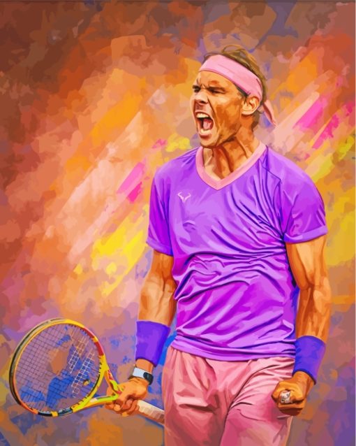 Rafael Nadal Diamond Painting