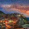 Starry Night In Manarola Diamond Painting